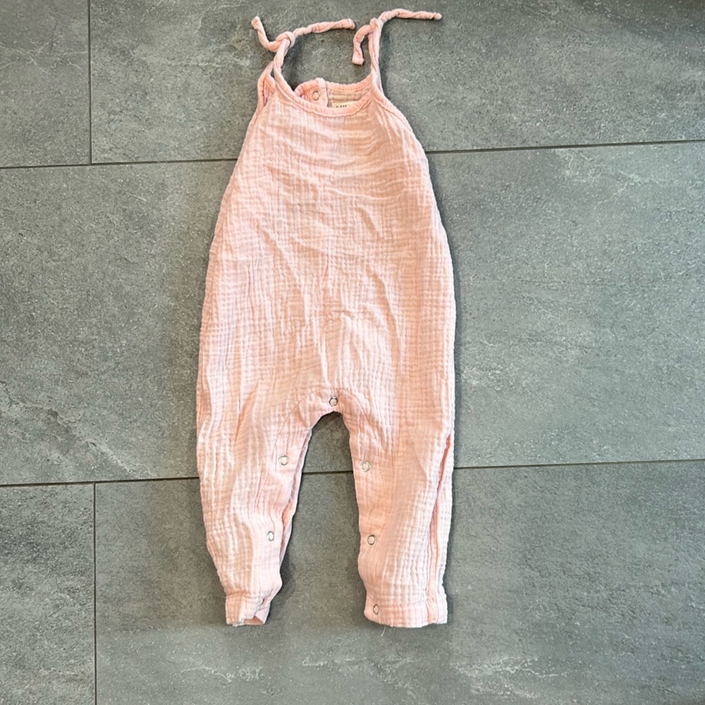 Little James Linen Romper